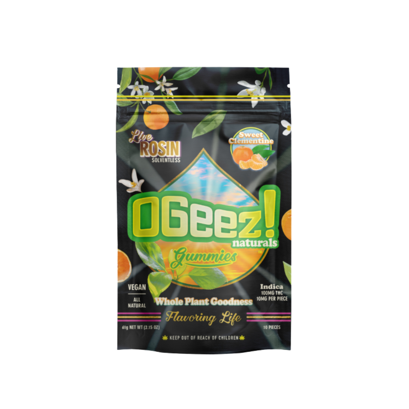 OGEEZ - LIVE ROSIN SWEET CLEMENTINE (V) - 100MG