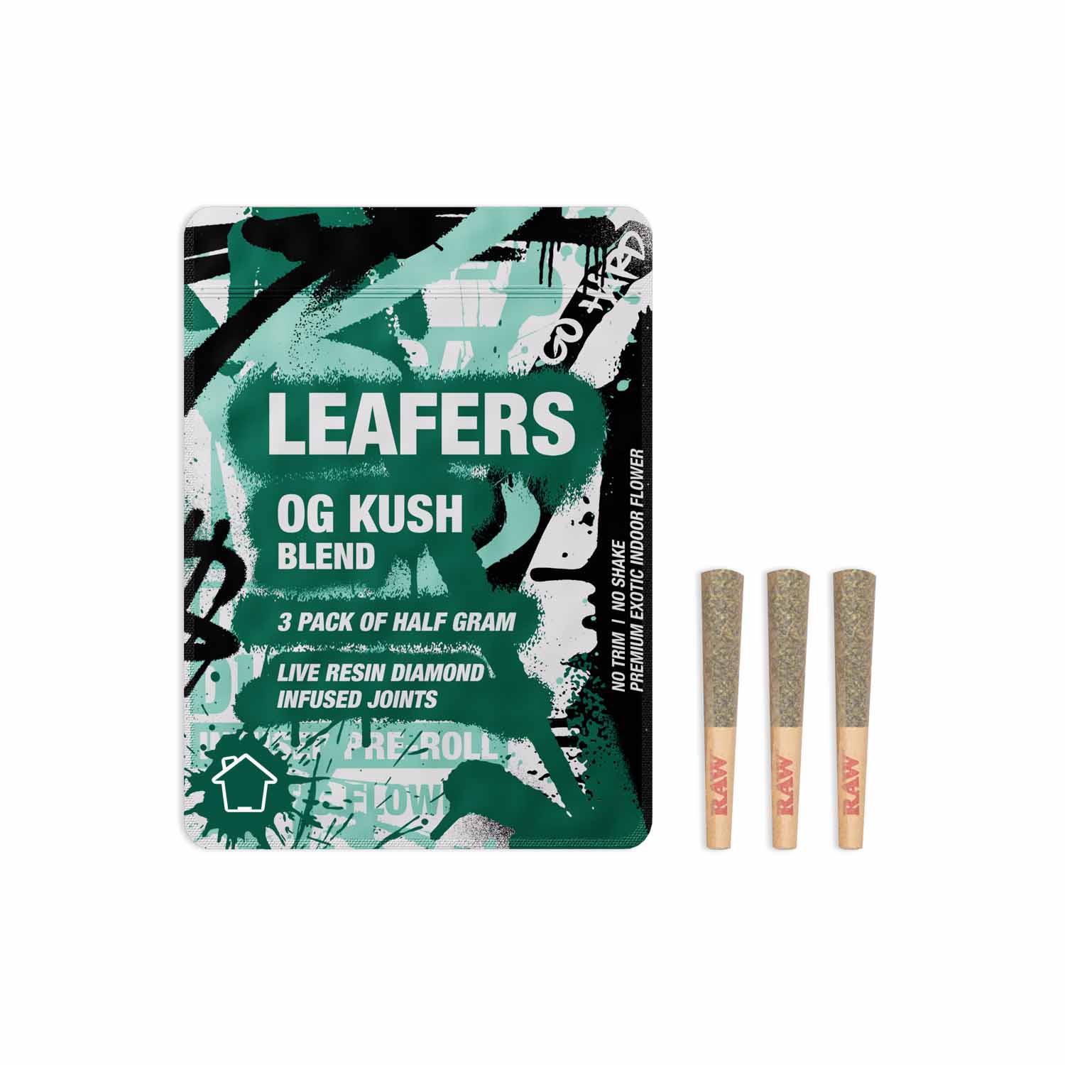 LEAFERS - OG KUSH BLEND (H) 3PK - 1.5G