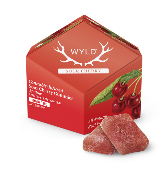 GUMMY - WYLD - SOUR CHERRY (I) - 100MG