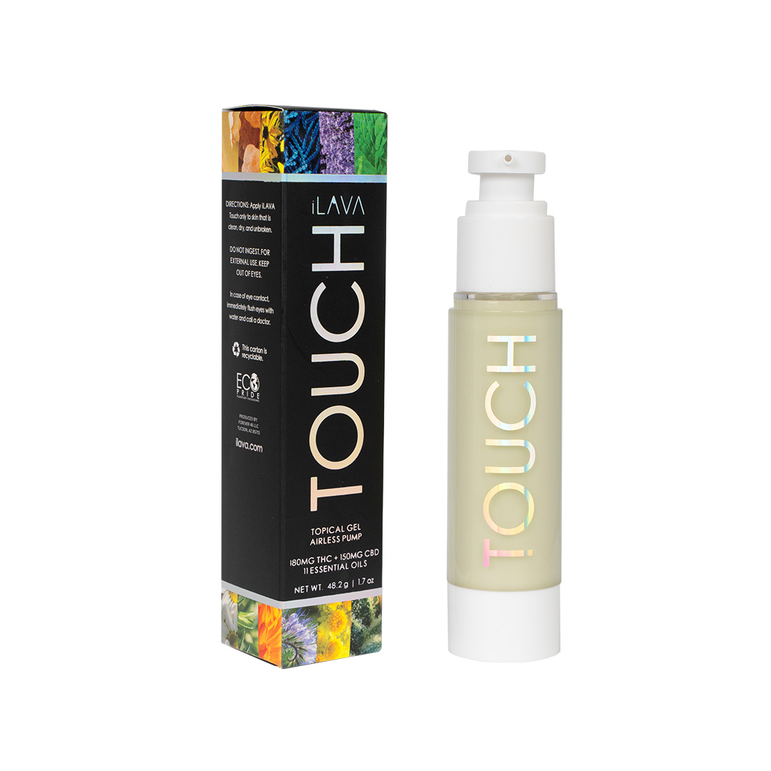 ILAVA - TOUCH AIRLESS PUMP (H) - (180MG THC/150MG CBD) - 1.7OZ