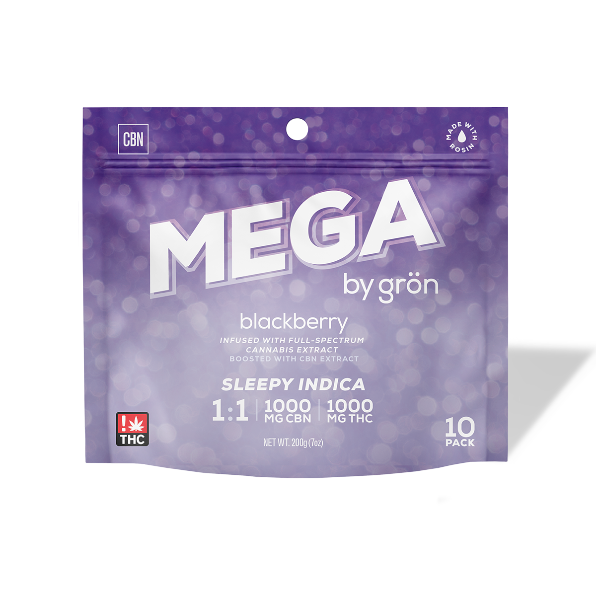 GRON - MEGA SOUR GRAPE (1OPK) (I) - 1000MG