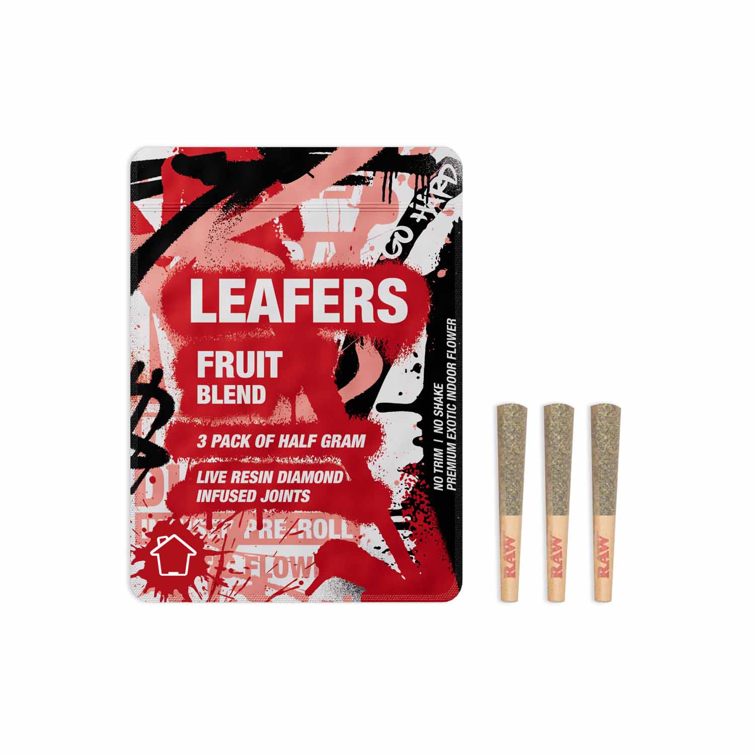 LEAFERS - FRUIT BLEND (H) 3PK -1.5G
