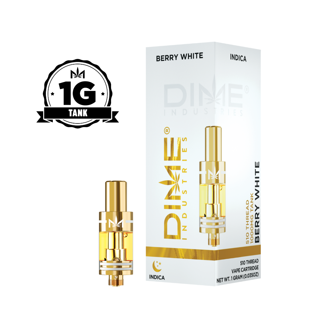 CARTRIDGE - DIME - BERRY WHITE (I) - 1000MG