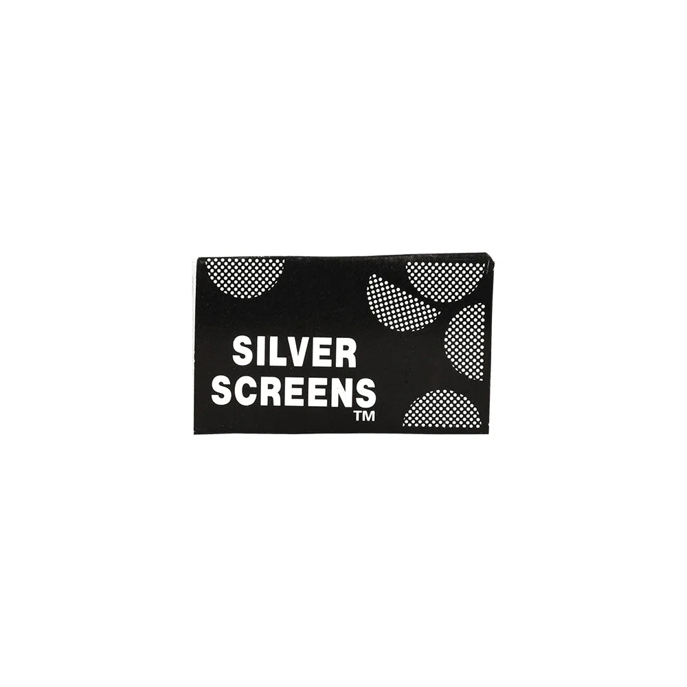 SILVER STAINLESS STEEL PIPE SCREENS