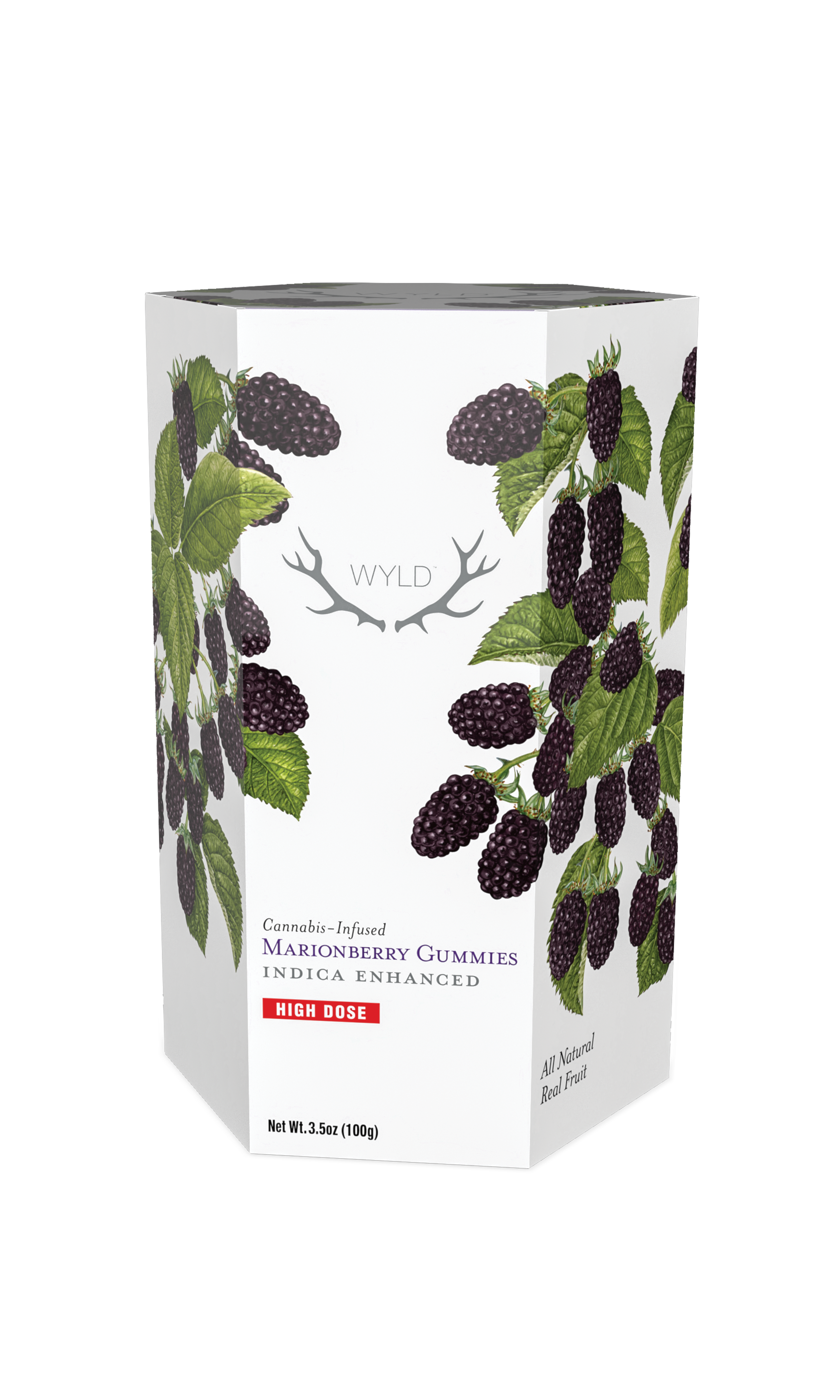 GUMMIES - WYLD - MARIONBERRY (I) - 1000MG