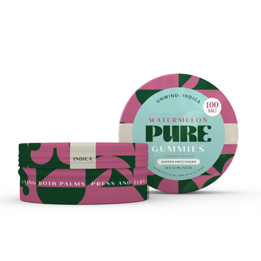 GUMMY - PURE - WATERMELON (I) - 100MG
