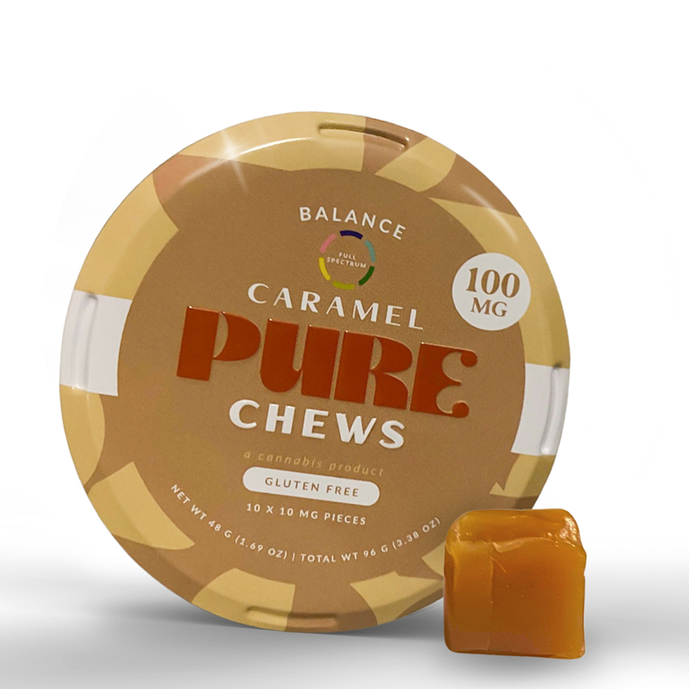 PURE - CARAMEL - 100MG