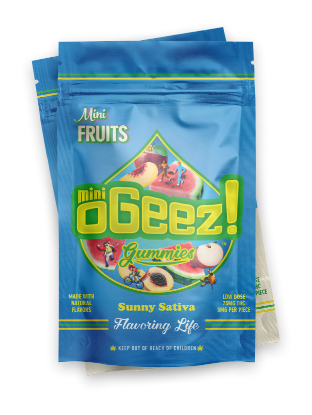 GUMMY - OGEEZ - THE FRUITS MINIS (S) - 75MG