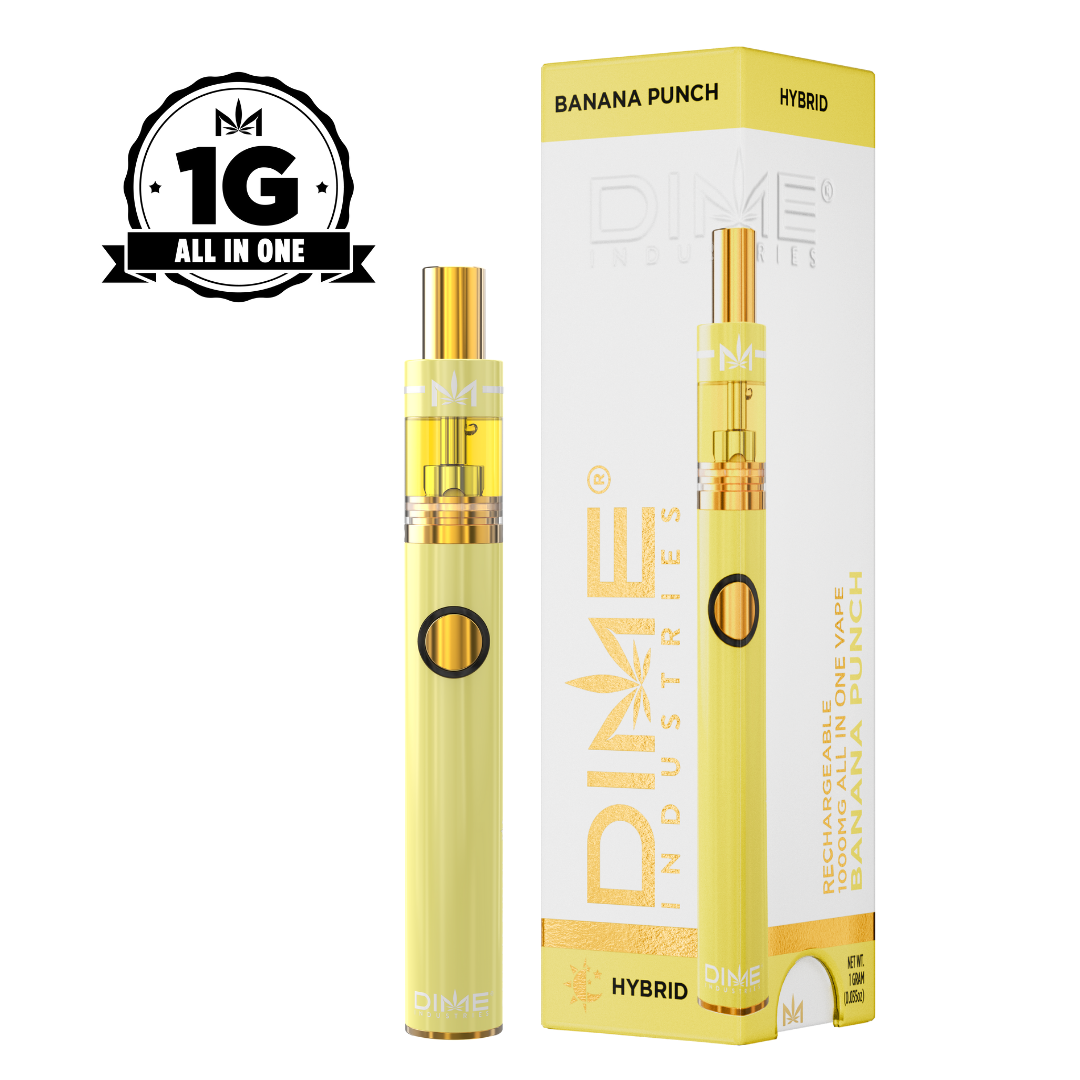 DISPOSABLE CARTRIDGE - DIME - BANANA PUNCH (H) - 1000MG