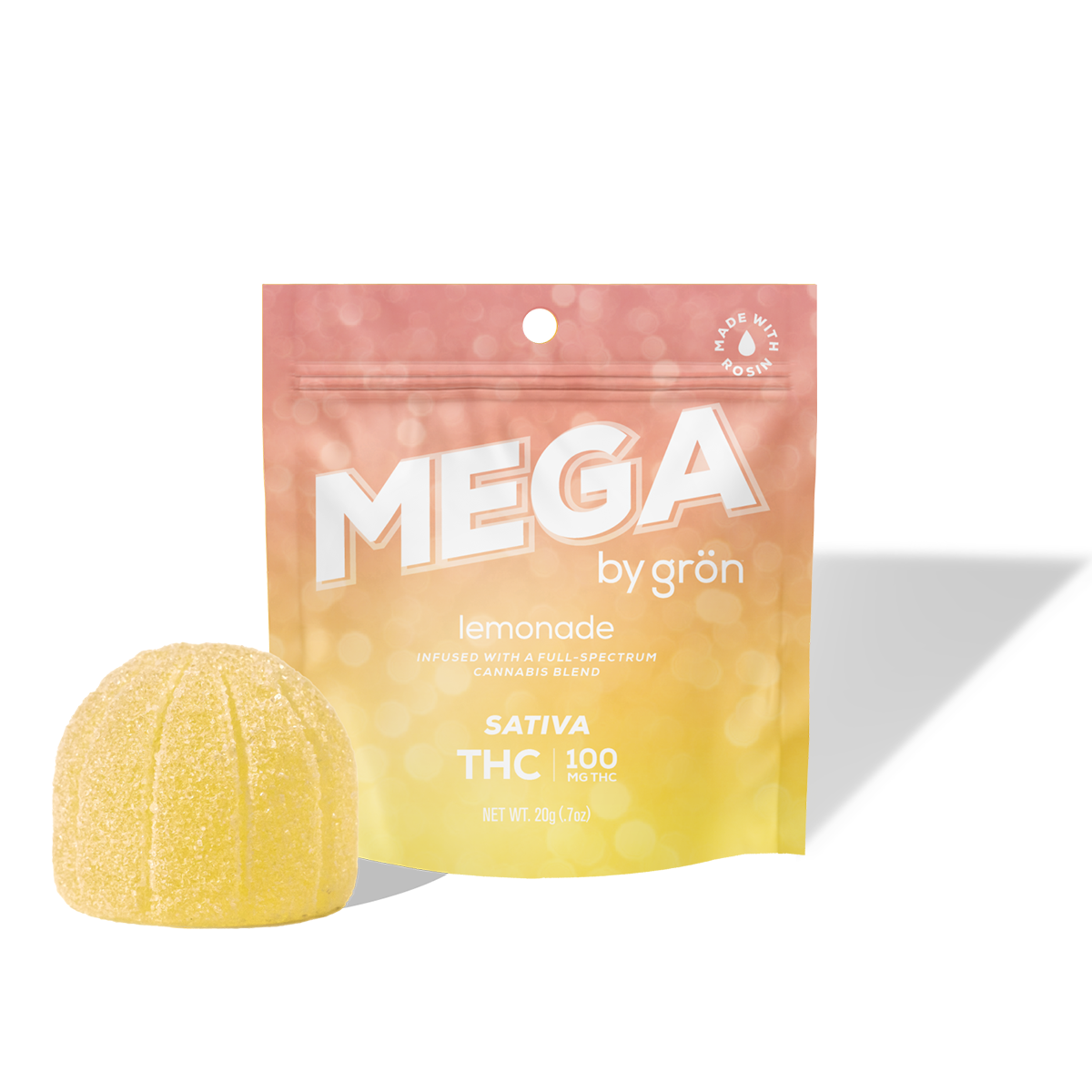 GUMMY - GRON - CHERRY LIMEADE MEGA PEARL (I) - 100MG