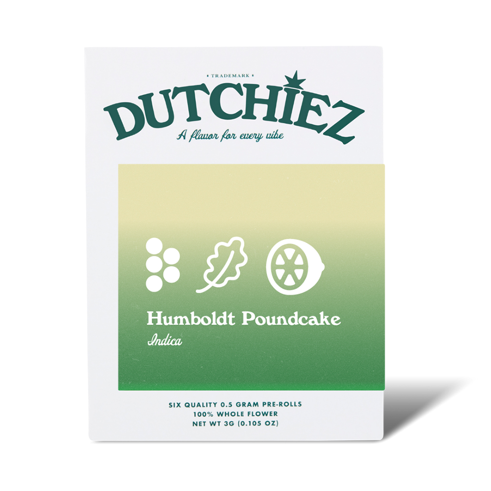 PRE-ROLLS - DUTCHIEZ - HUMBOLDT POUNDCAKE (H) - 3G
