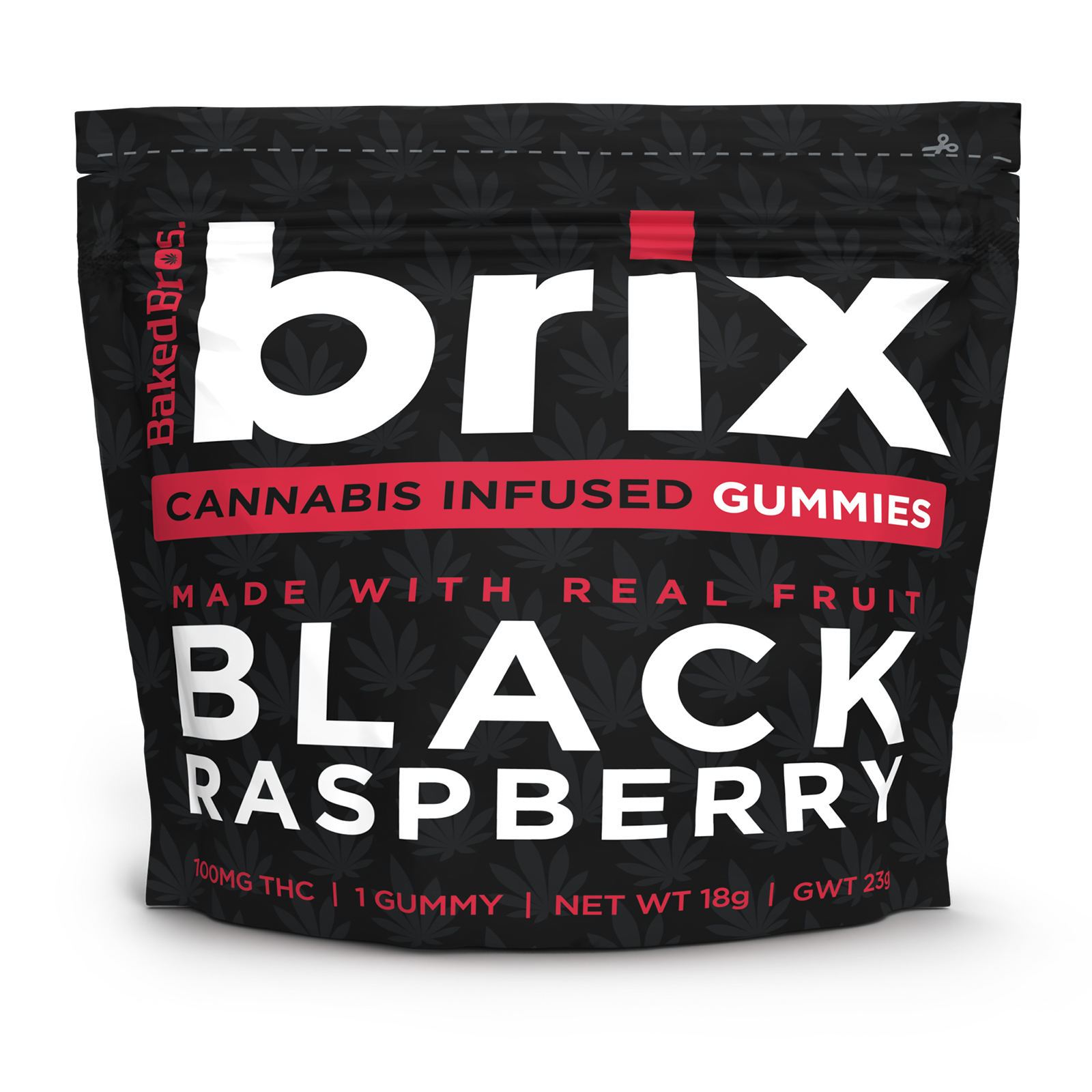 BAKED BROS - BRIX - BLACKBERRY RASPBERRY (H) 100MG