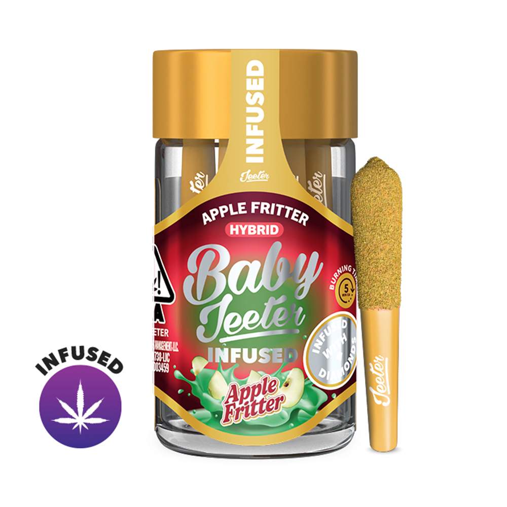 PREROLL PACK - JEETER - APPLE FRITTER (H) - 2.5G TOTAL