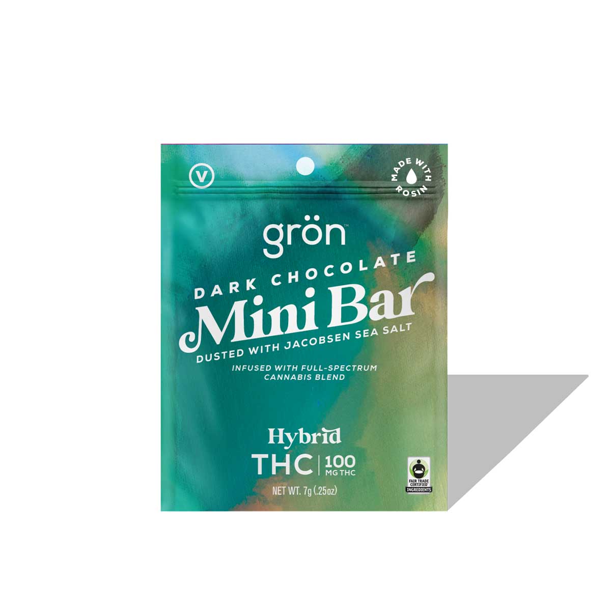 GRON - DARK CHOCOLATE MINI BAR - 100MG