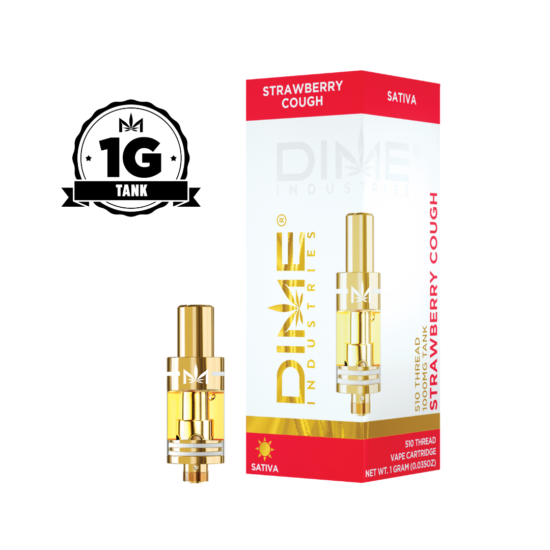 CARTRIDGE - DIME - STRAWBERRY COUGH (S) - 1000MG