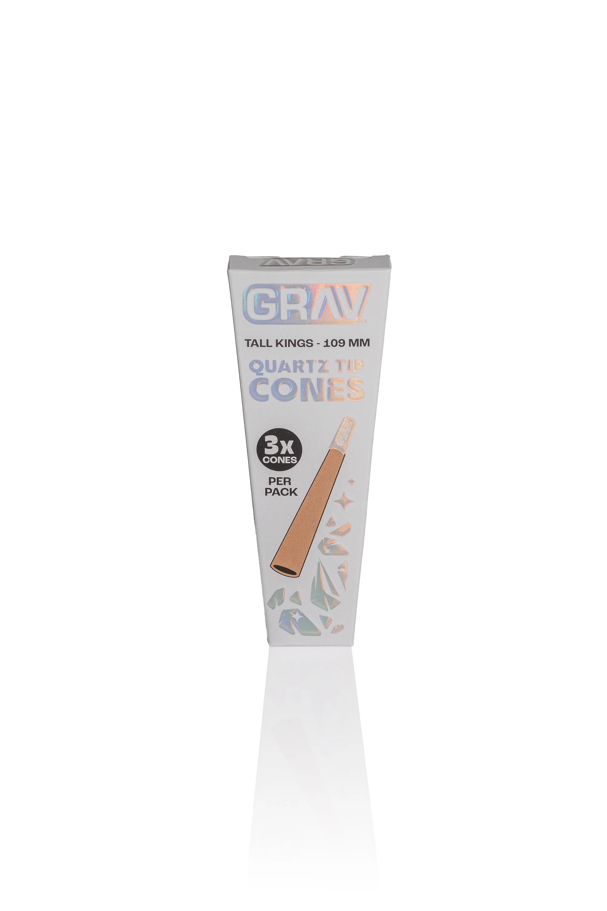 GRAV - QUARTZ TIP NATURAL KING CONE