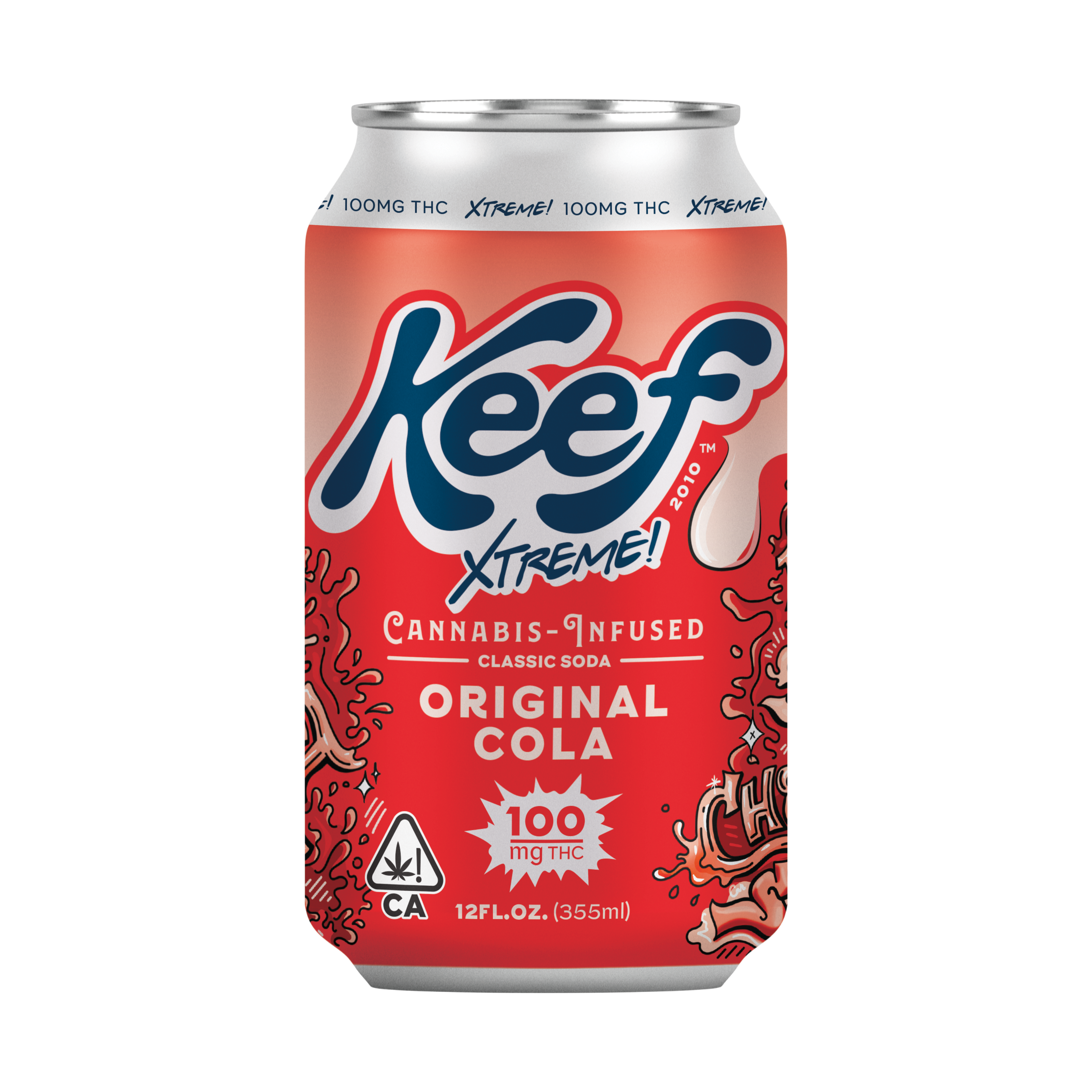 KEEF COLA - ORIGINAL COLA SODA - 100MG