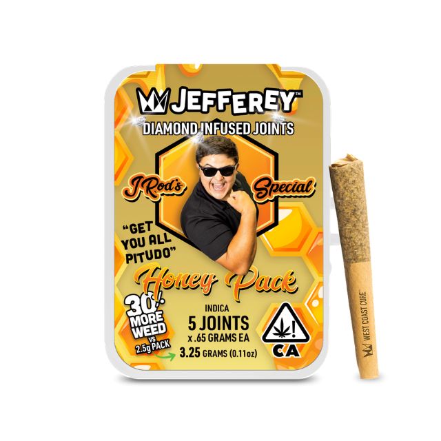 Jrod Special Honey Pack (.65g x 5) 3.25g Jefferey Infused Prerolls