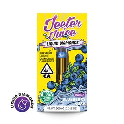Blueberry Kush 1g Diamonds Vape Cart