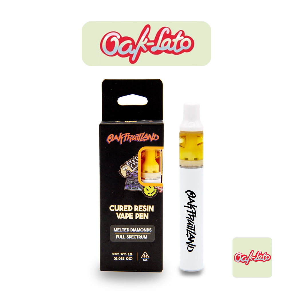 Oak-Lato 1g Cured Resin All-in-One Vape