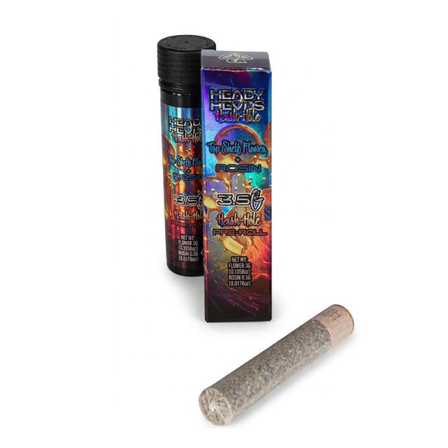Versace Flower x Slurricane 3.5g Hash Hole Infused Preroll