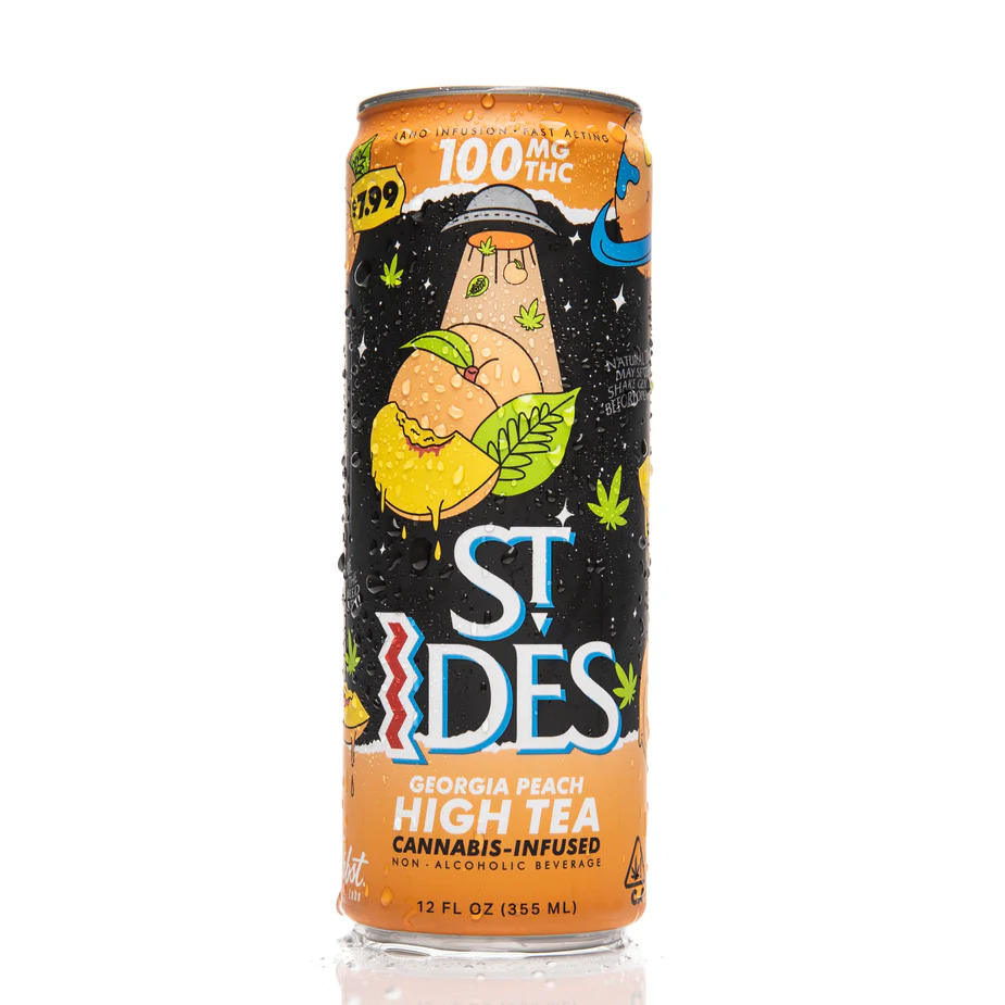 Georgia Peach 100mg Infused High Tea 12oz