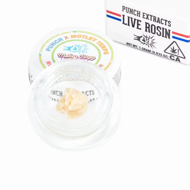 T4 Peach Zowahh 1g Live Rosin Badder