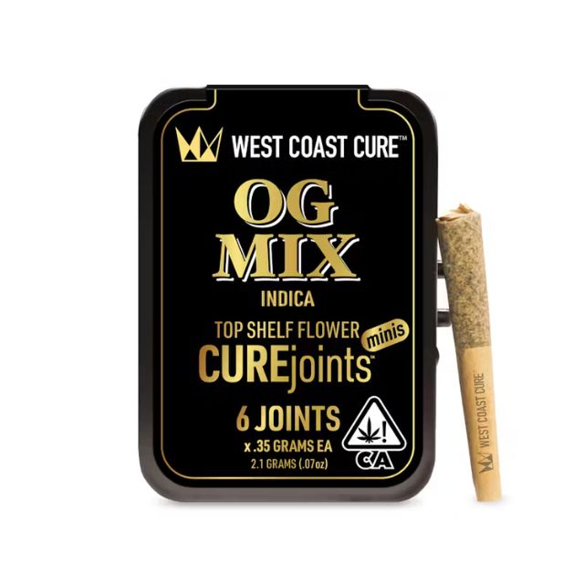 OG Mix (.35 x 6) 2.1g Curejoints Prerolls