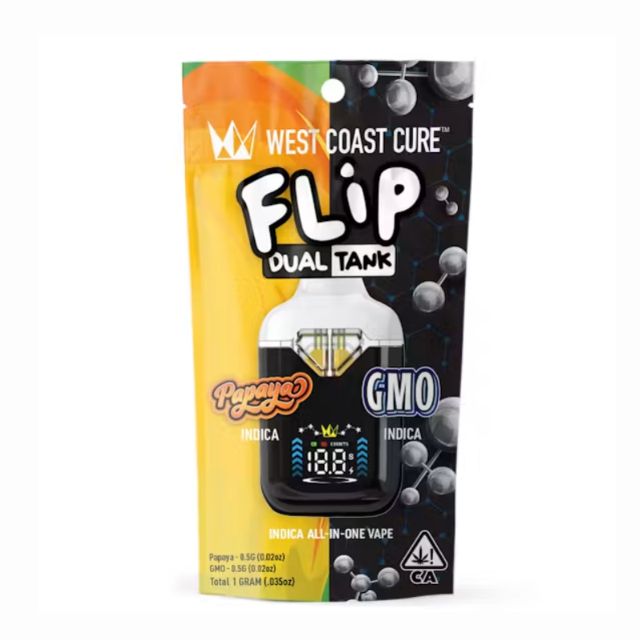 Papaya x GMO 1g Flip CUREbar All-in-One Vape