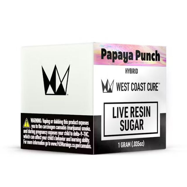 Papaya Punch 1g Live Resin Sugar