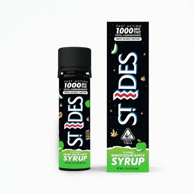 Wired Sour Apple 2oz 1000mg + 200mg THCv Tincture - 1000 mg