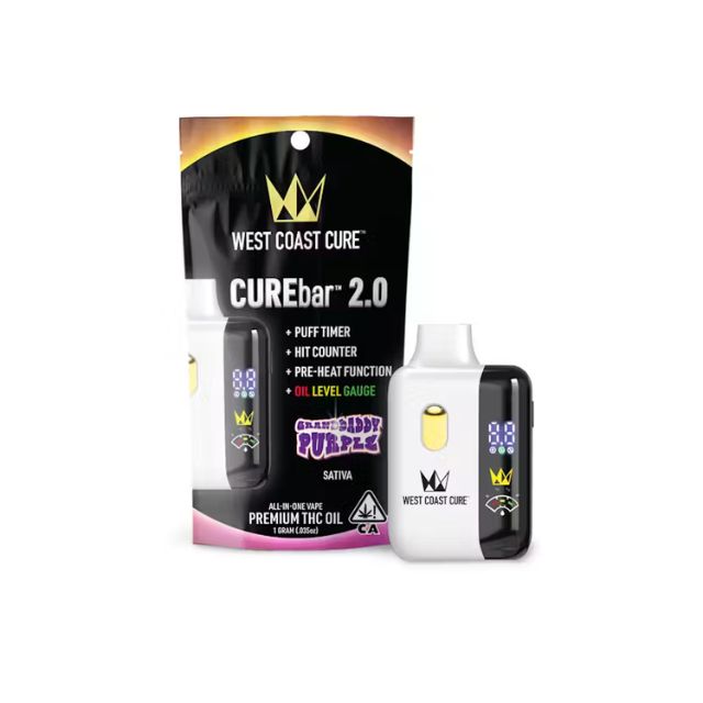Granddaddy Purple 1g CUREbar 2.0 All-in-One Vape