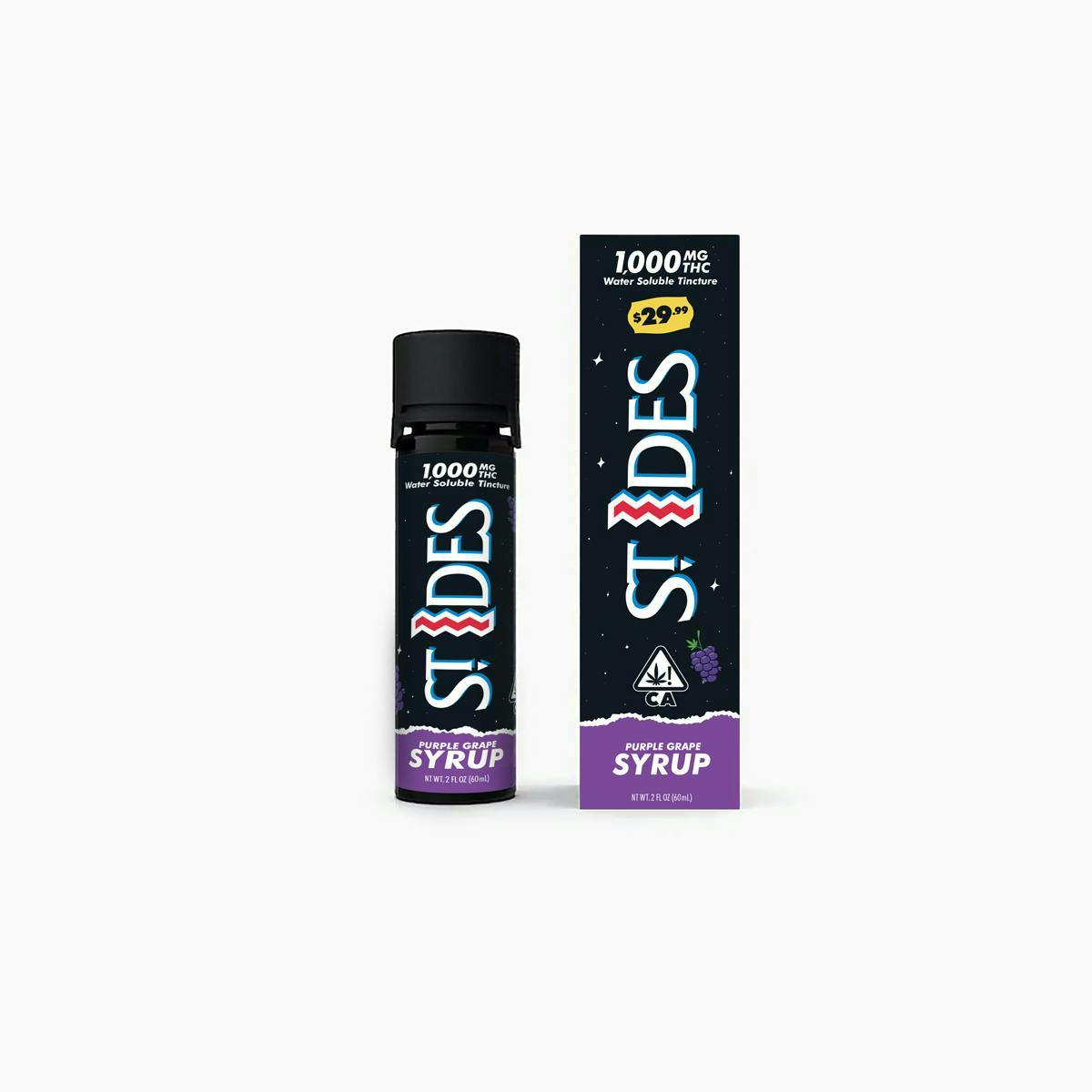 Purple Grape 1000mg Syrup 2oz