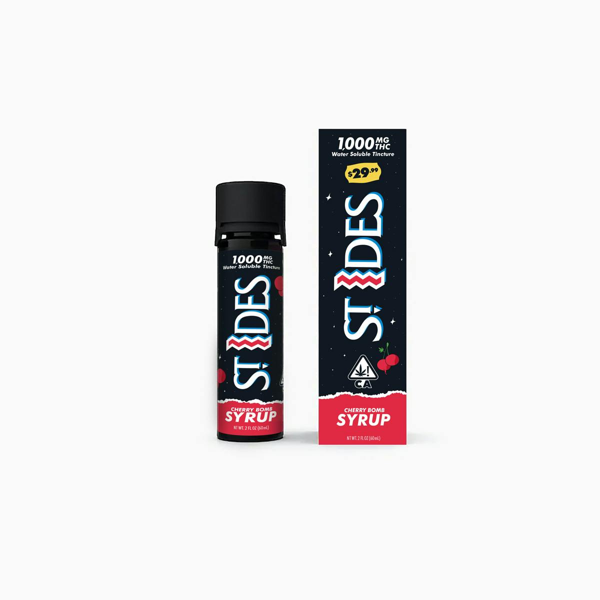 Cherry Bomb 1000mg Syrup 2oz