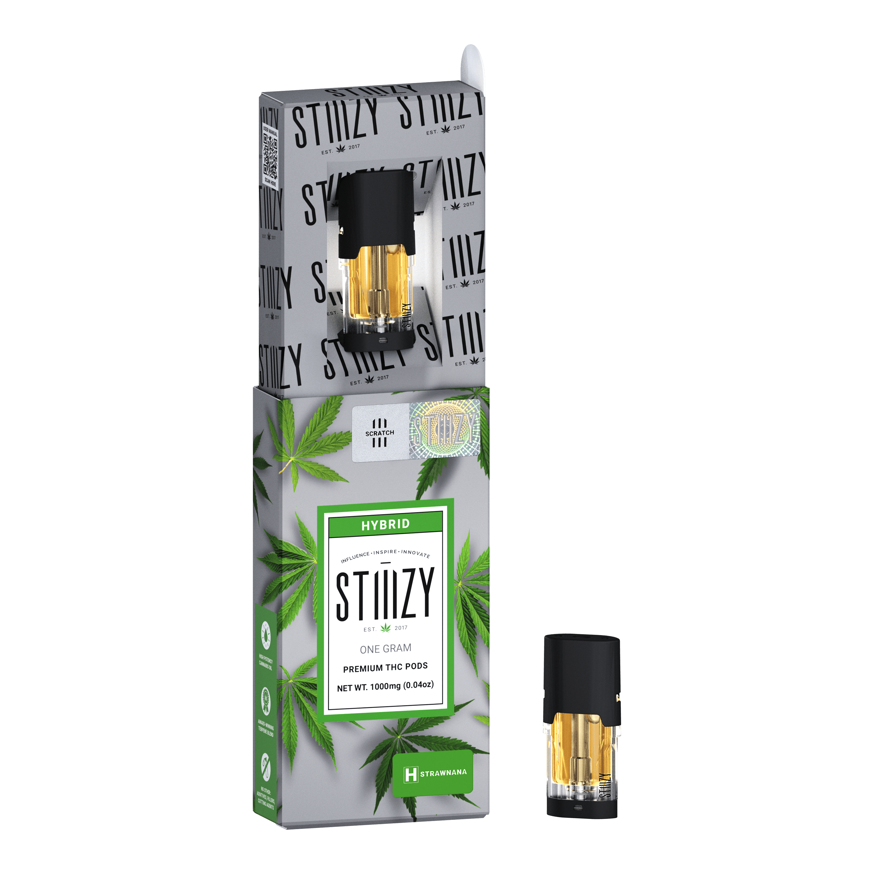 Strawnana 1g Vape Pod