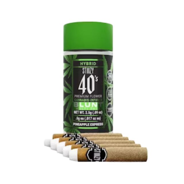 Pineapple Express (0.5g x 5) 2.5g Infused Mini Blunts