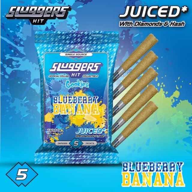Blueberry Banana (0.7g x 5) 3.5g Infused Prerolls