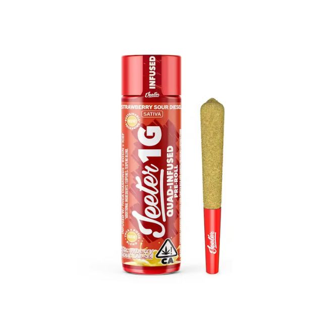 Strawberry Sour Diesel 1g Infused Preroll