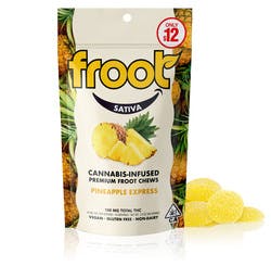 Pineapple Express 100mg 10 Pack Gummies