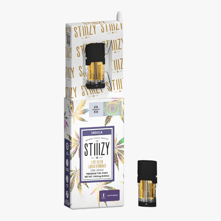 White Widow 1g Liquid Diamond Vape Pod