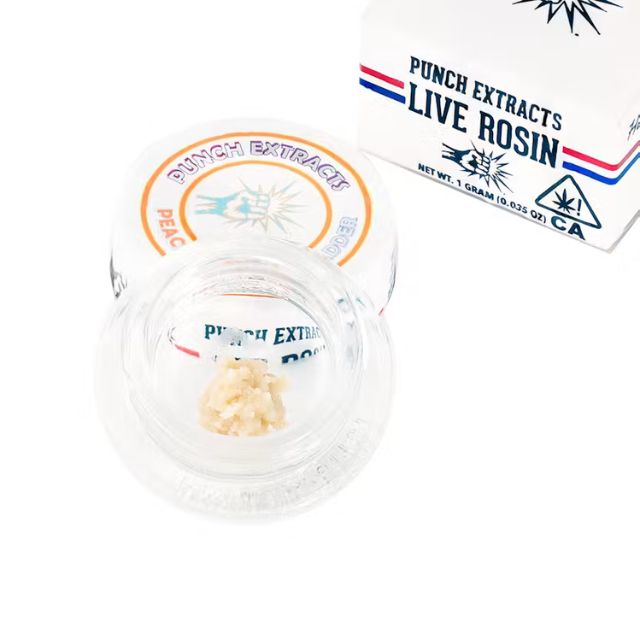 T4 Peach Starfruit 1g Live Rosin Badder