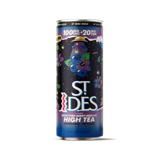 Nighttime Berry Hibiscus 100mg + 20mg CBN Infused High Tea 12oz