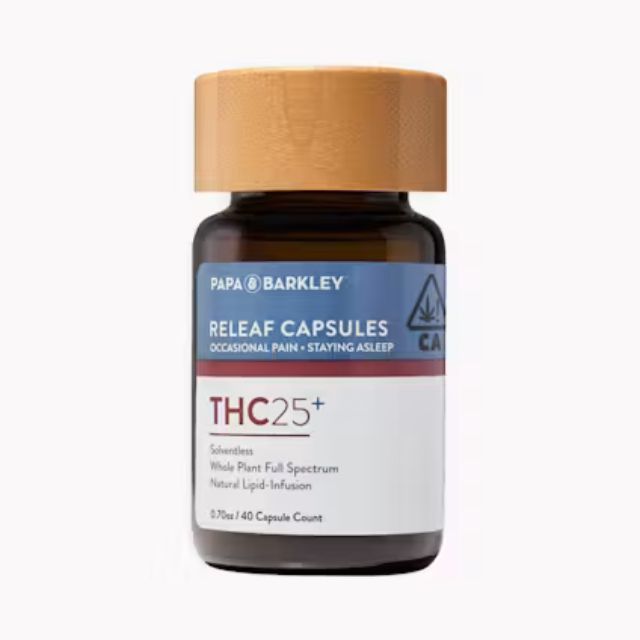 THC25 Releaf 40ct THC Capsules