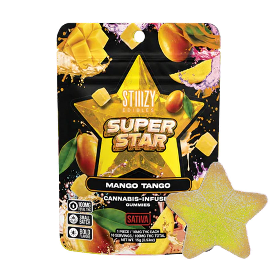 Mango Tango 100mg Star Gummies