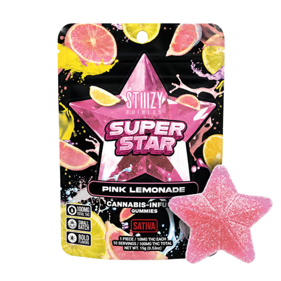 Pink Lemonade 100mg Star Gummies