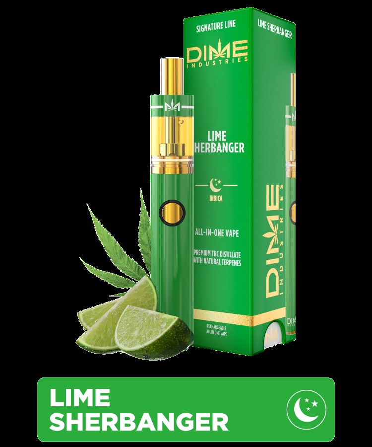 Lime Sherbanger 1g Signature All-in-One Vape