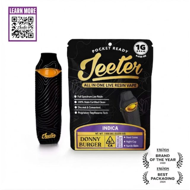 Donny Burger 1g Live Resin All-in-One Vape