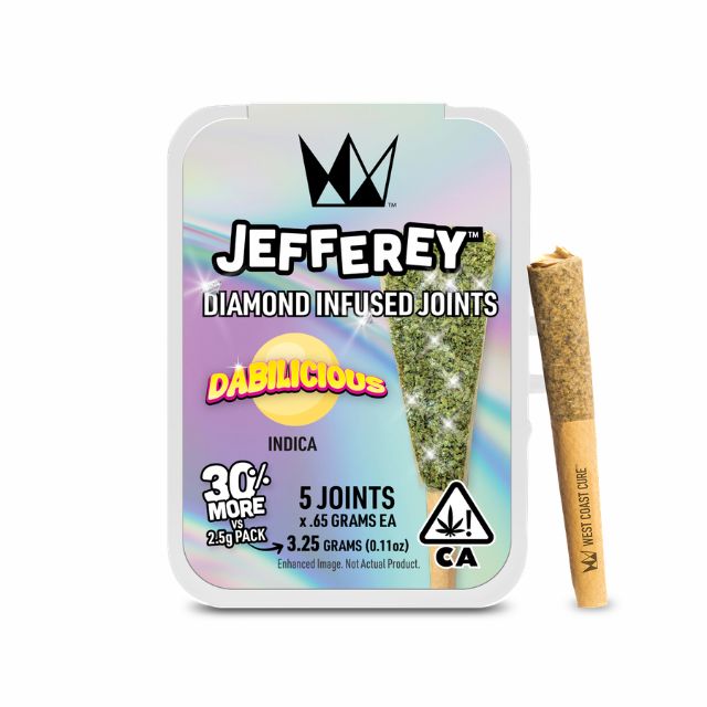 Dabilicious (.65g x 5) 3.25g Jefferey Infused Prerolls