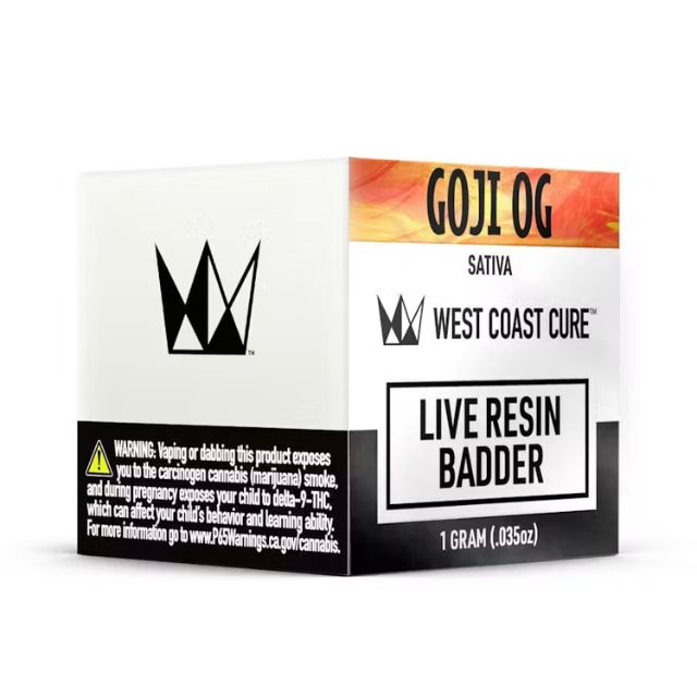 Goji OG 1g Live Resin Badder