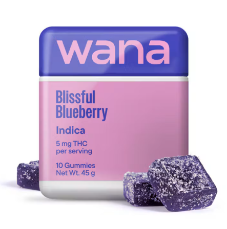 WANA - Classic Blissful Blueberry - 100 mg - 10 Pack